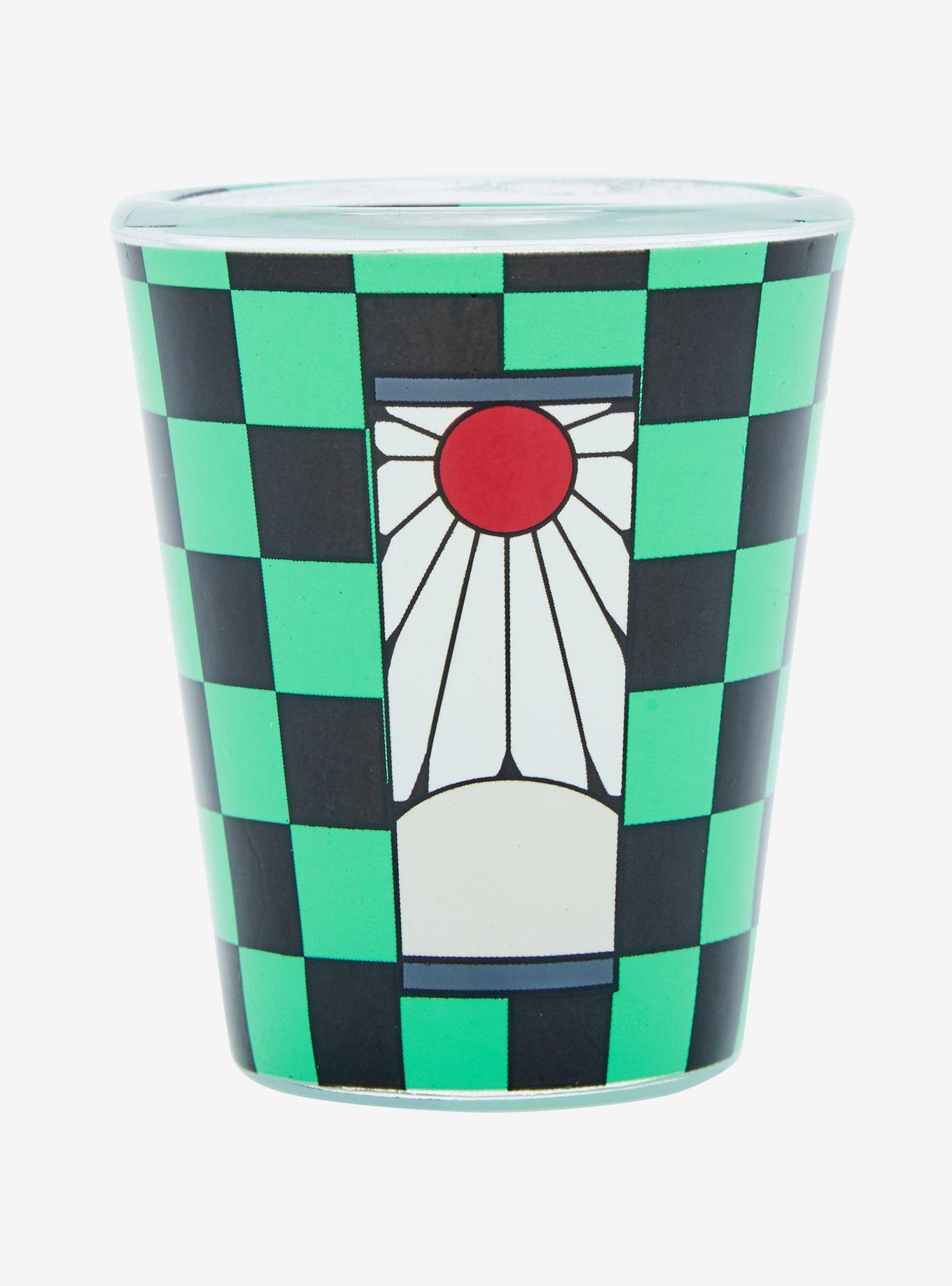 Demon Slayer: Kimetsu no Yaiba Tanjiro Hanafuda Earring Mini Glass - BoxLunch Exclusive , , alternate