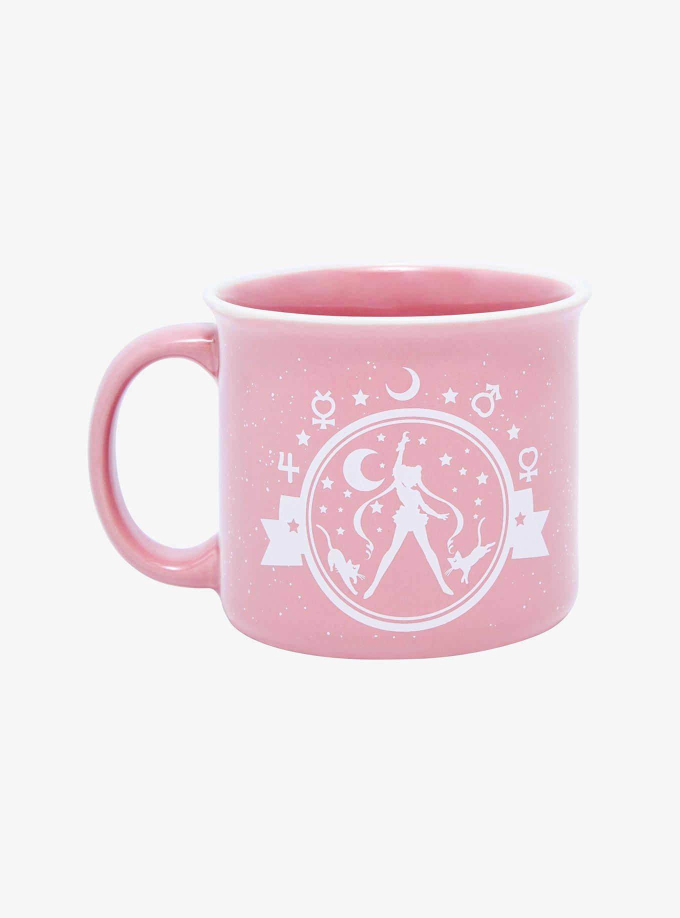 Pretty Guardian Sailor Moon Silhouette Portrait Camper Mug, , alternate