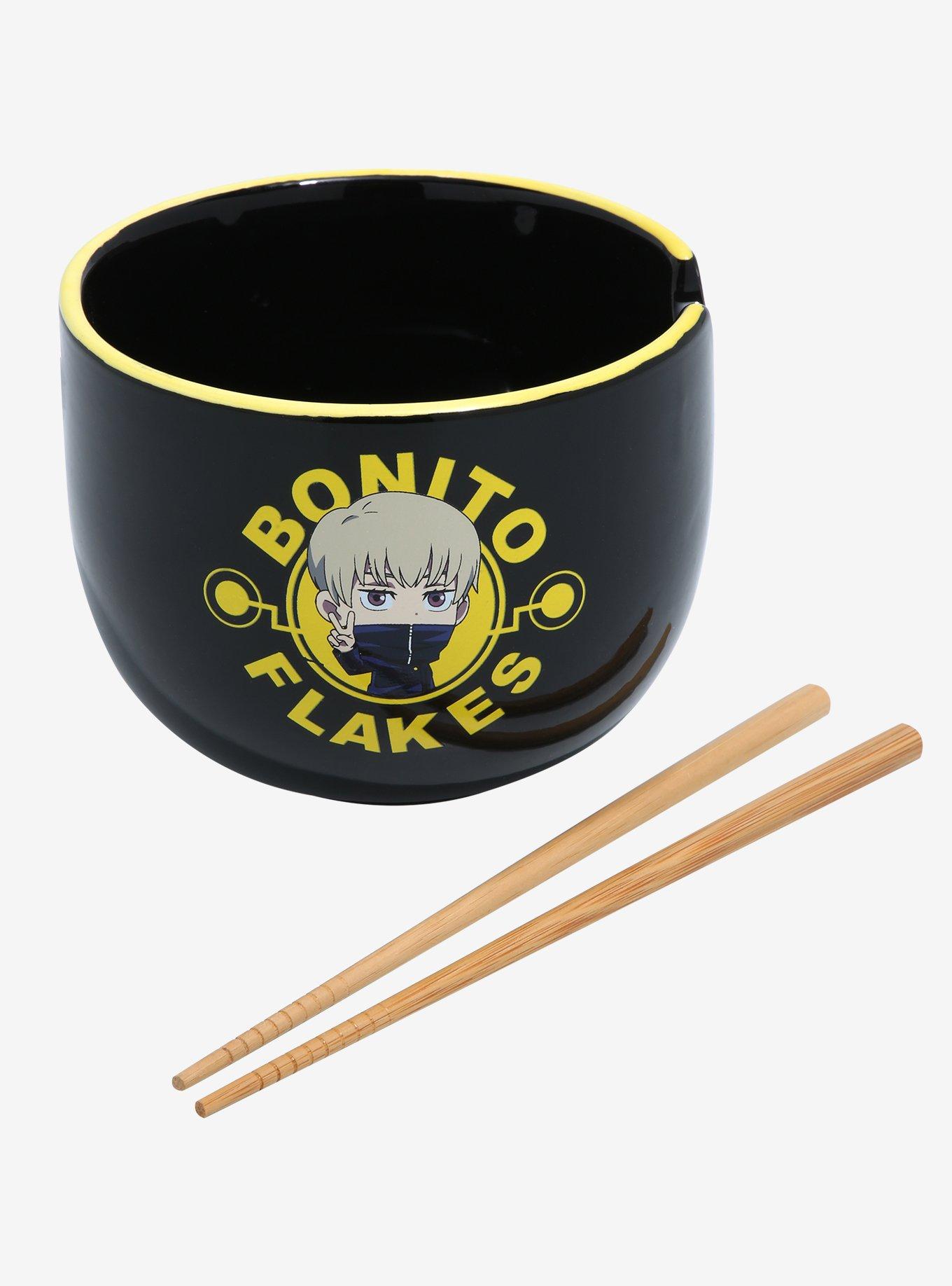 Jujutsu Kaisen Chibi Toge Inumaki Ramen Bowl with Chopsticks, , alternate