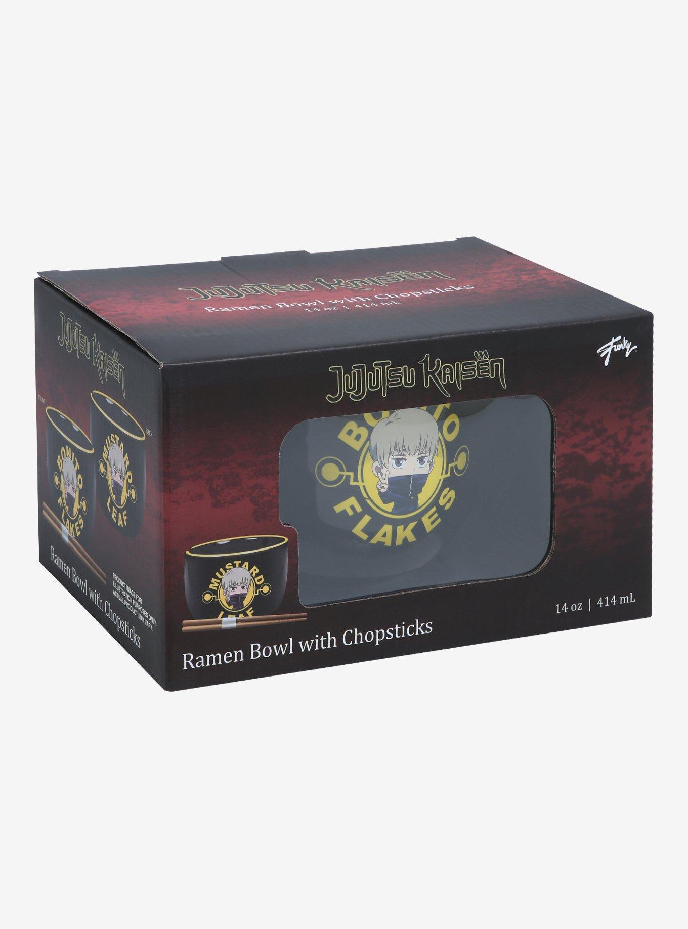 Jujutsu Kaisen Chibi Toge Inumaki Ramen Bowl with Chopsticks, , alternate