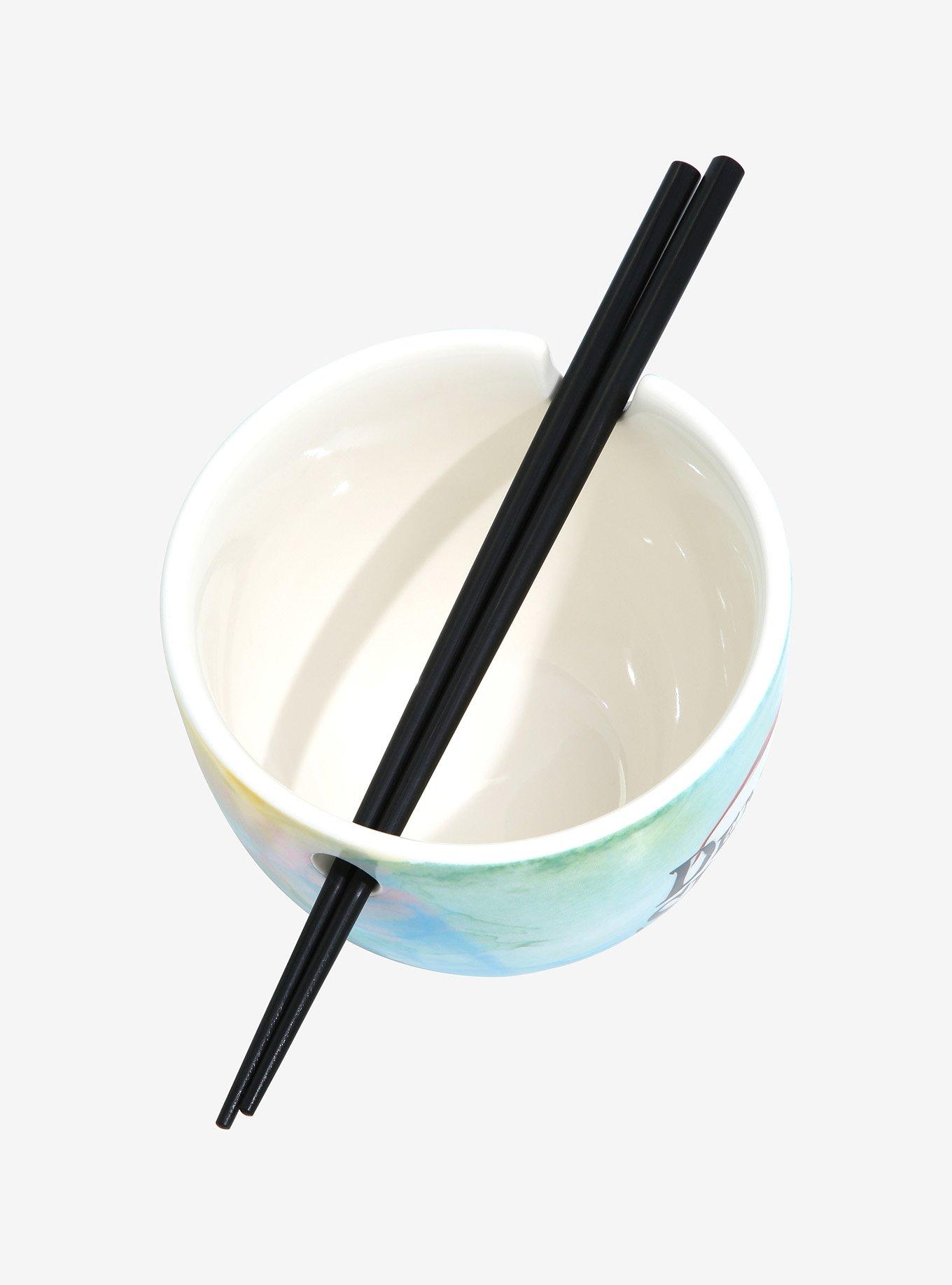 Demon Slayer: Kimetsu no Yaiba Group Portrait Watercolor Ramen Bowl with Chopsticks, , alternate