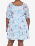Disney Sleeping Beauty Clouds Long-Sleeve Dress Plus Size, MULTI, alternate