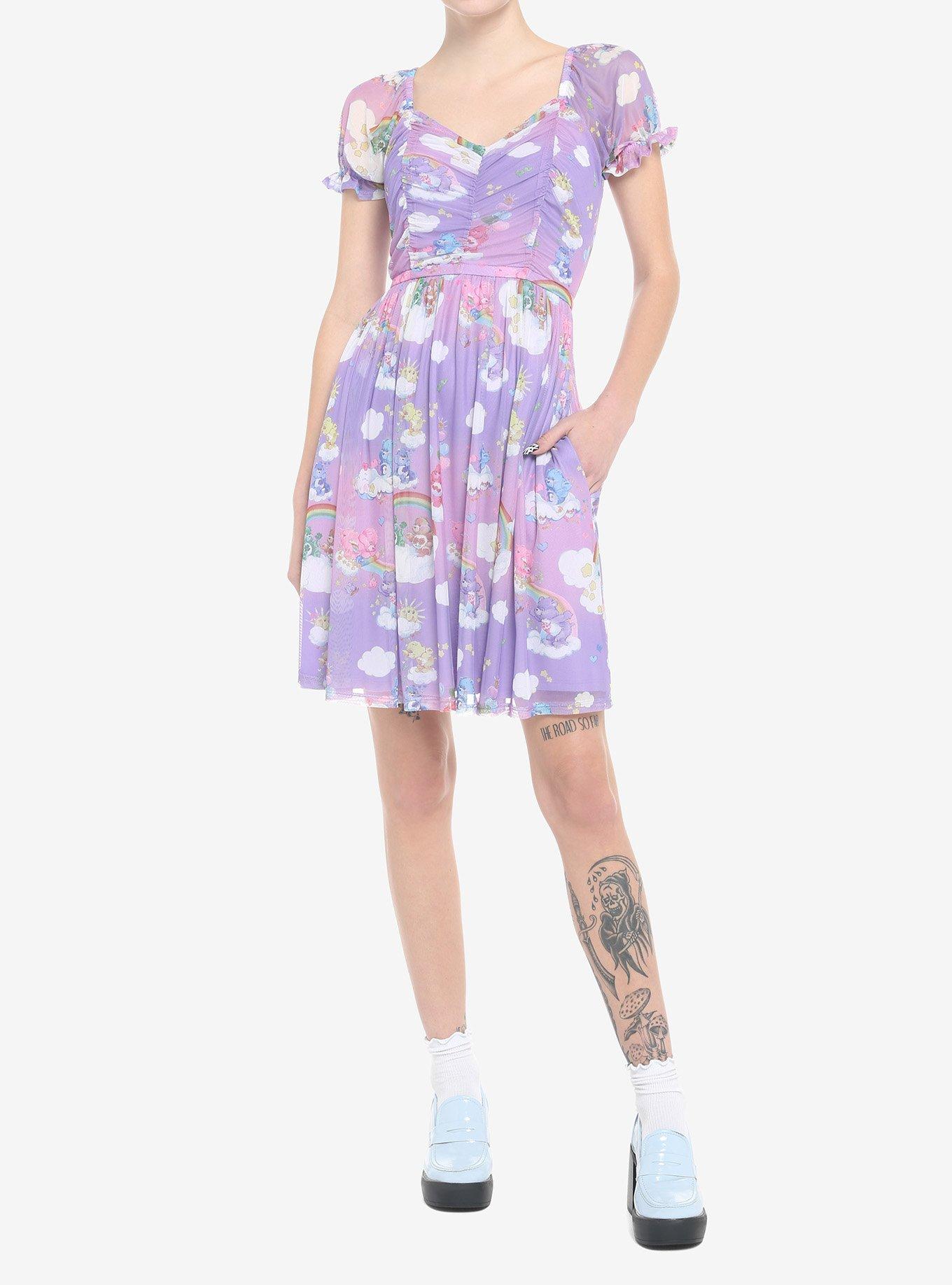 Care Bears Characters In The Clouds Dress, MULTI, alternate