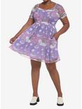 Care Bears Characters In The Clouds Dress Plus Size, MULTI, alternate