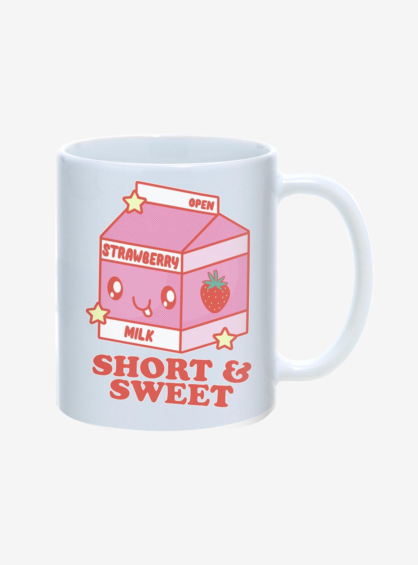 Strawberry Milk Short and Sweet Mug, , alternate