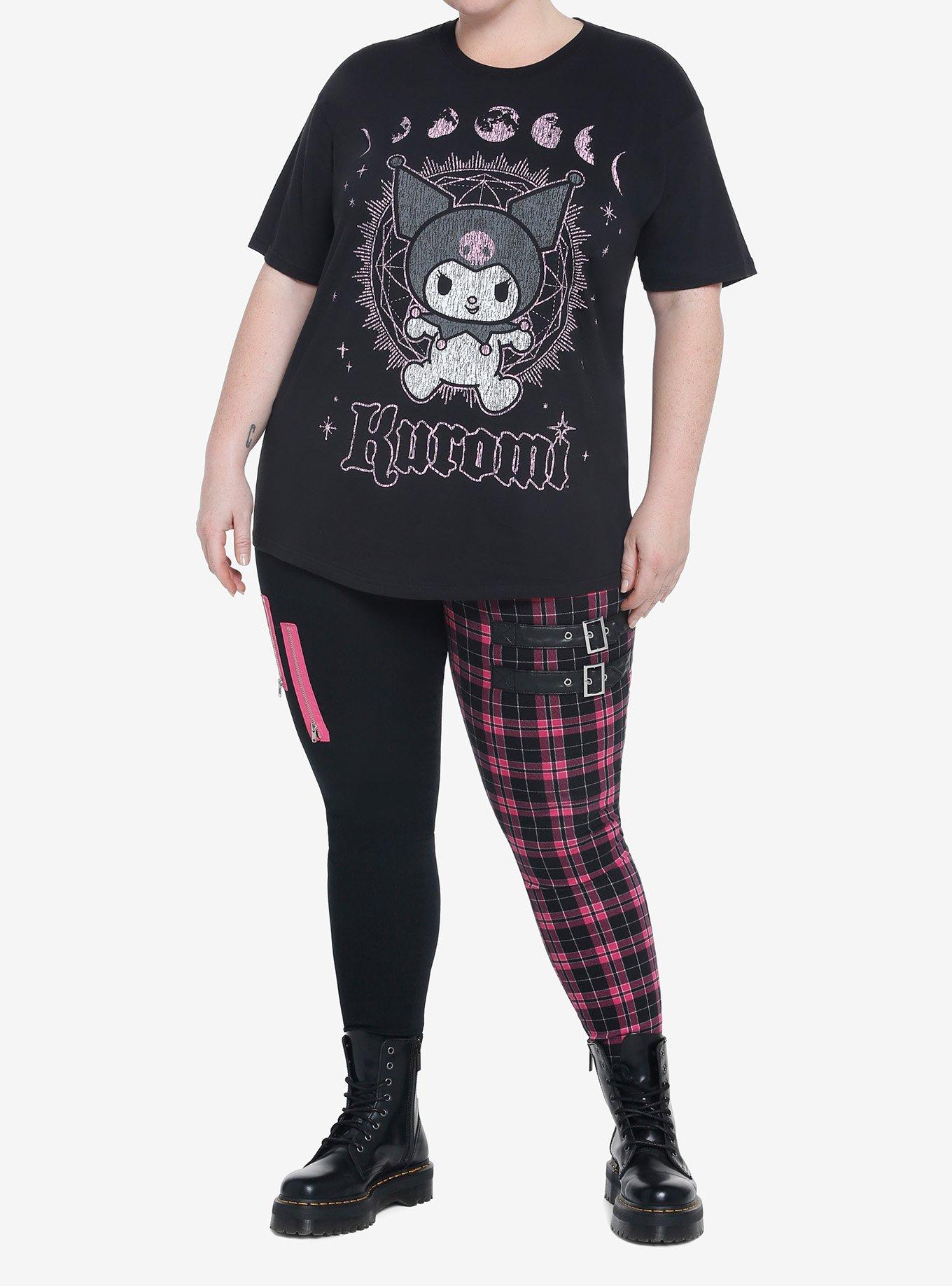 Kuromi Cosmic Powers Girls T-Shirt Plus Size, MULTI, alternate