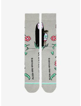 Plus Size Studio Ghibli Spirited Away No-Face & Chihiro Floral Crew Socks - BoxLunch Exclusive, , hi-res