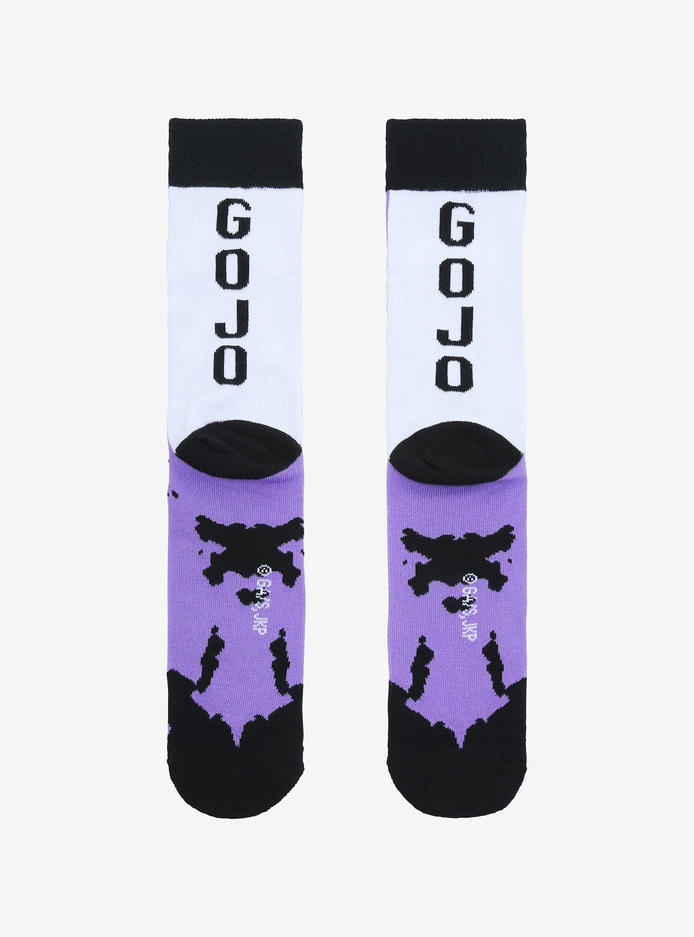 Jujutsu Kaisen Chibi Satoru Gojo Crew Socks, , alternate