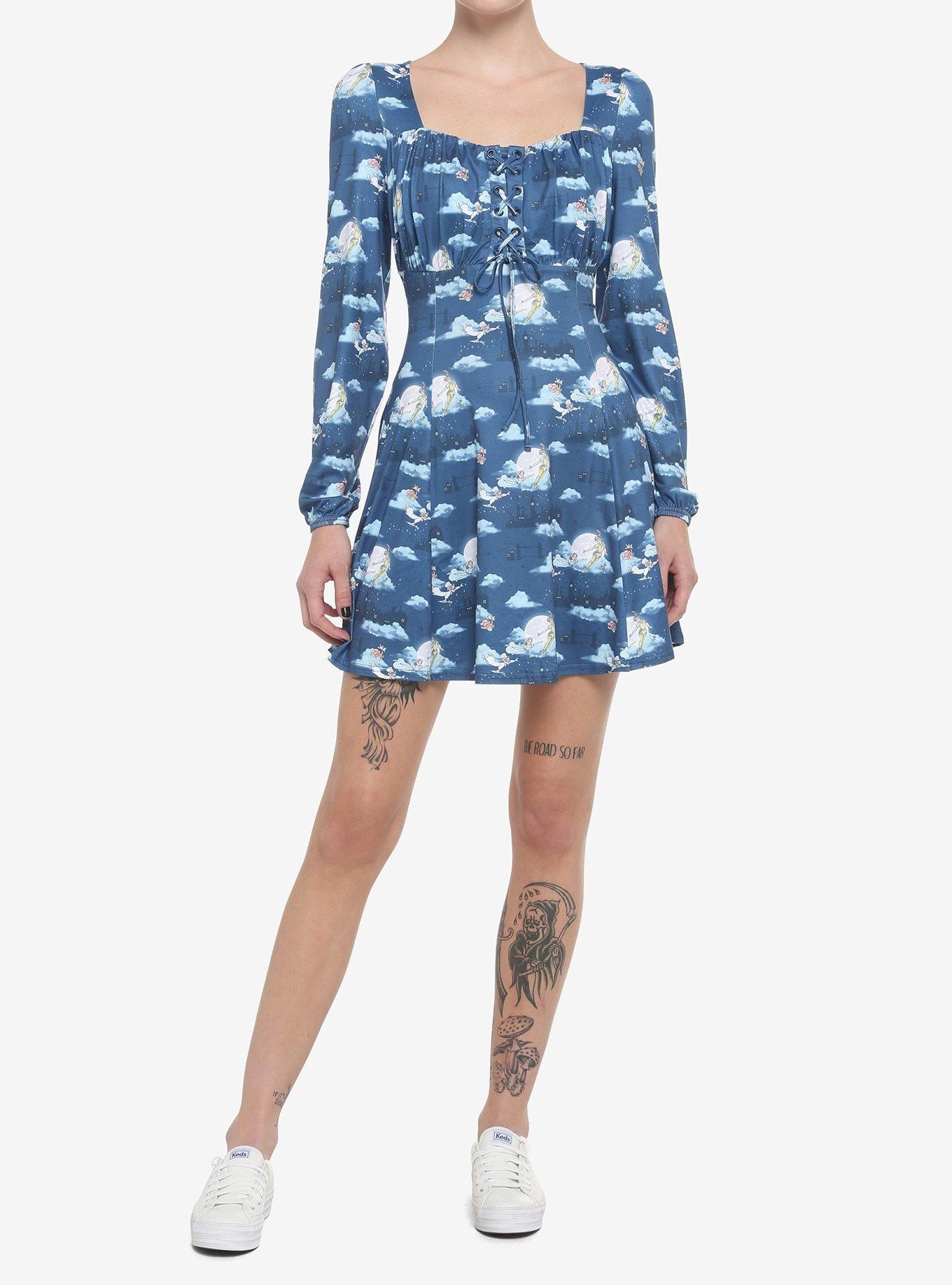 Disney Peter Pan Sky Dress, MULTI, alternate