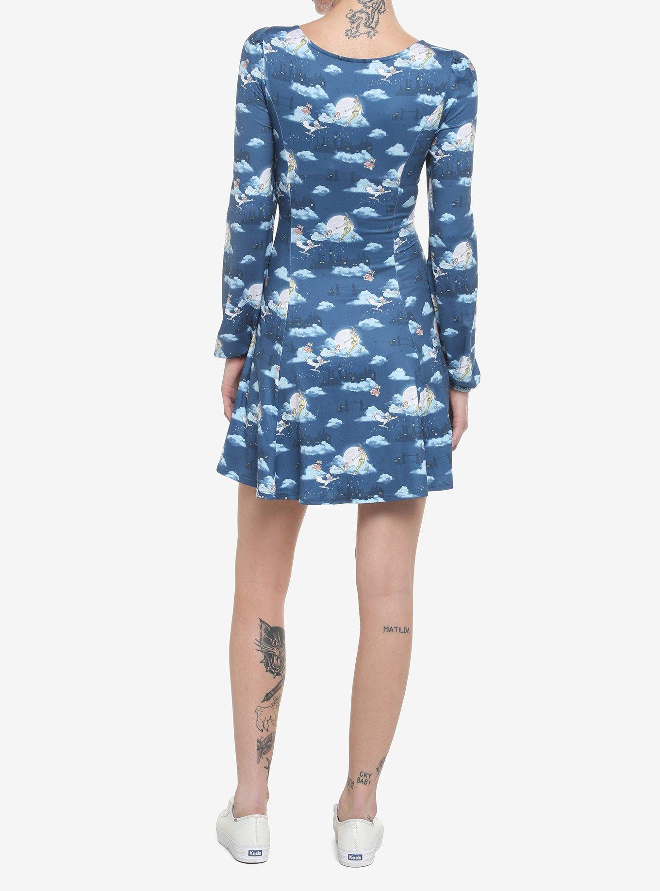 Disney Peter Pan Sky Dress, MULTI, alternate