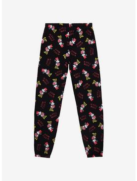 Disney Minnie Mouse Allover Print Jogger Lounge Pants, , hi-res