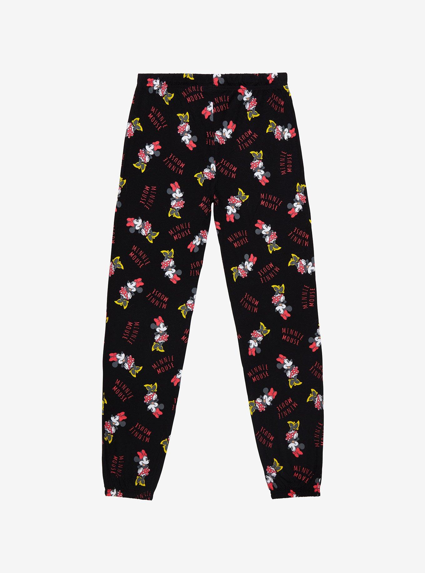 Disney Minnie Mouse Allover Print Jogger Lounge Pants, MULTI, alternate
