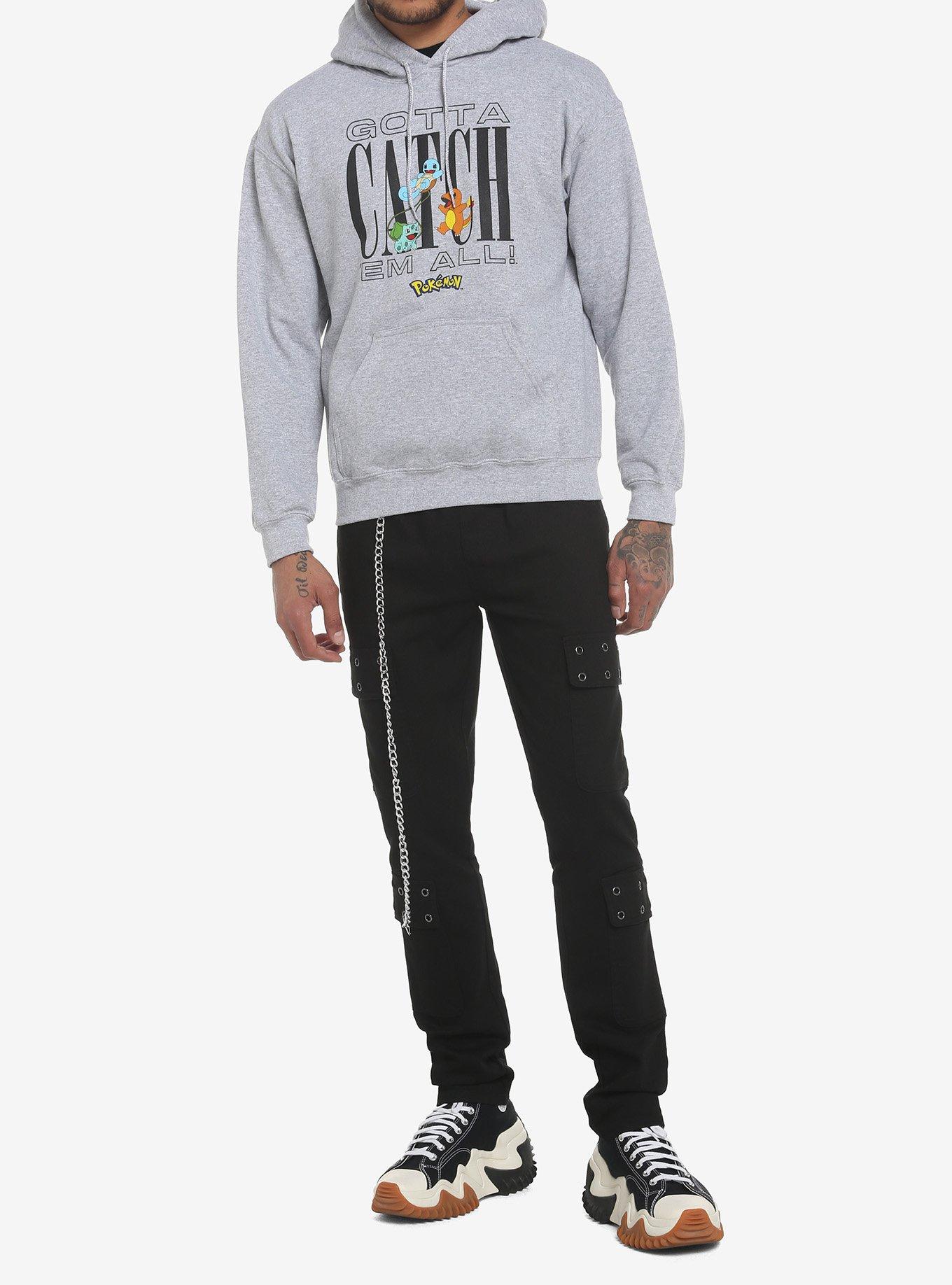 Pokemon Gotta Catch 'Em All Hoodie, HEATHER GREY, alternate