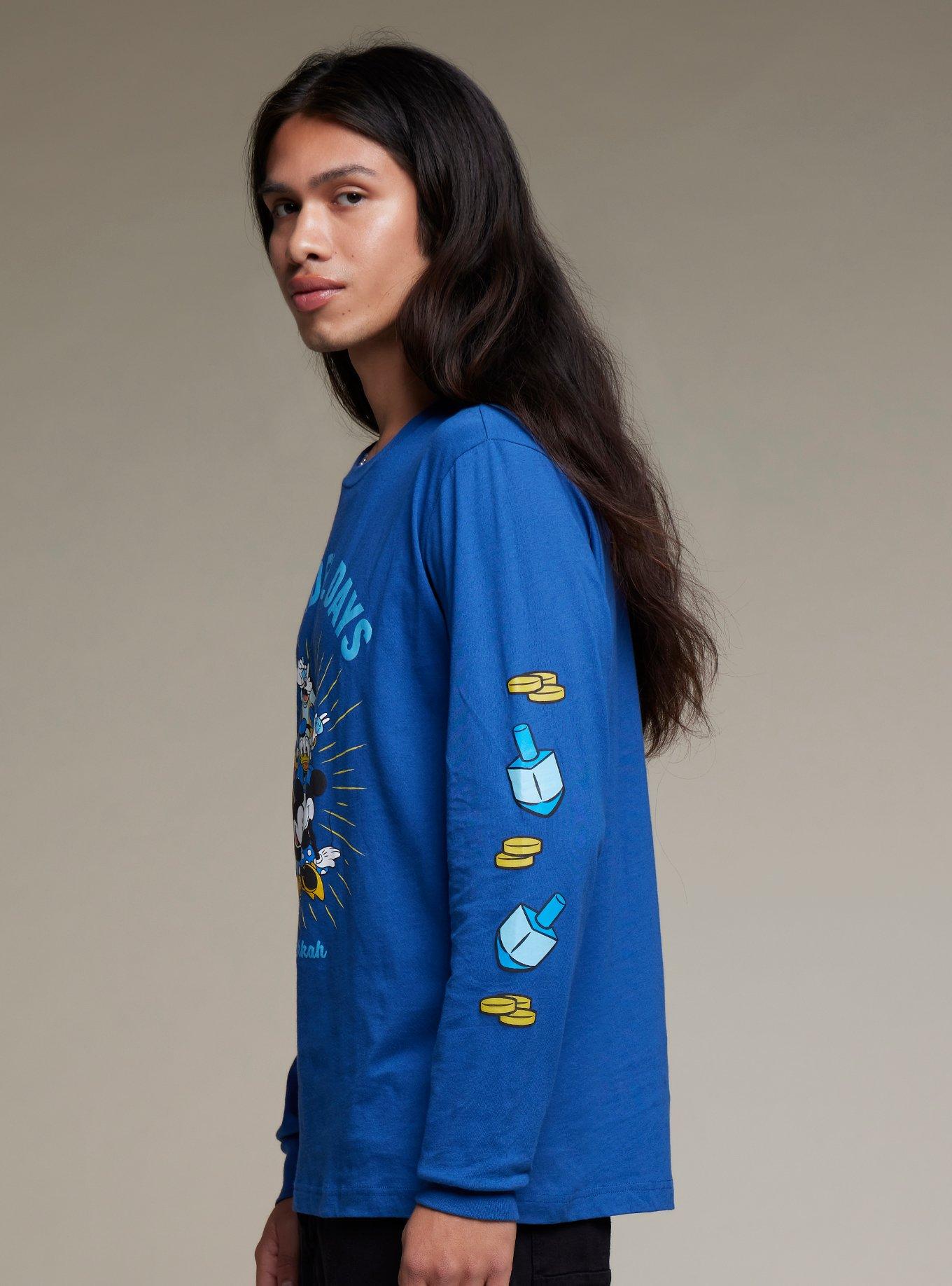 Our Universe Disney Holiday Hanukkah Long-Sleeve T-Shirt