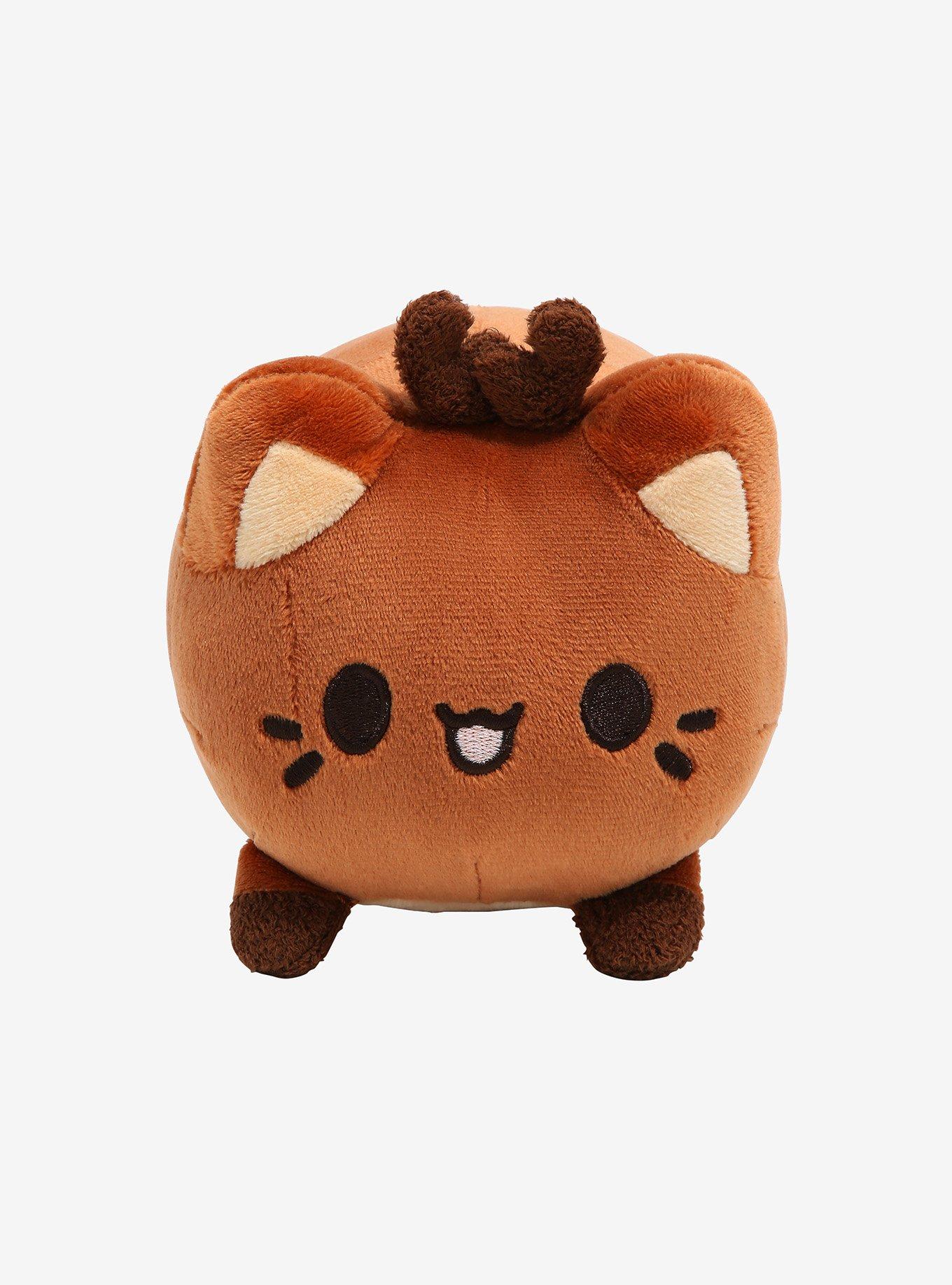 Aurora Tasty Peach Meowchi Reindeer Cat 7 Inch Plush, , alternate