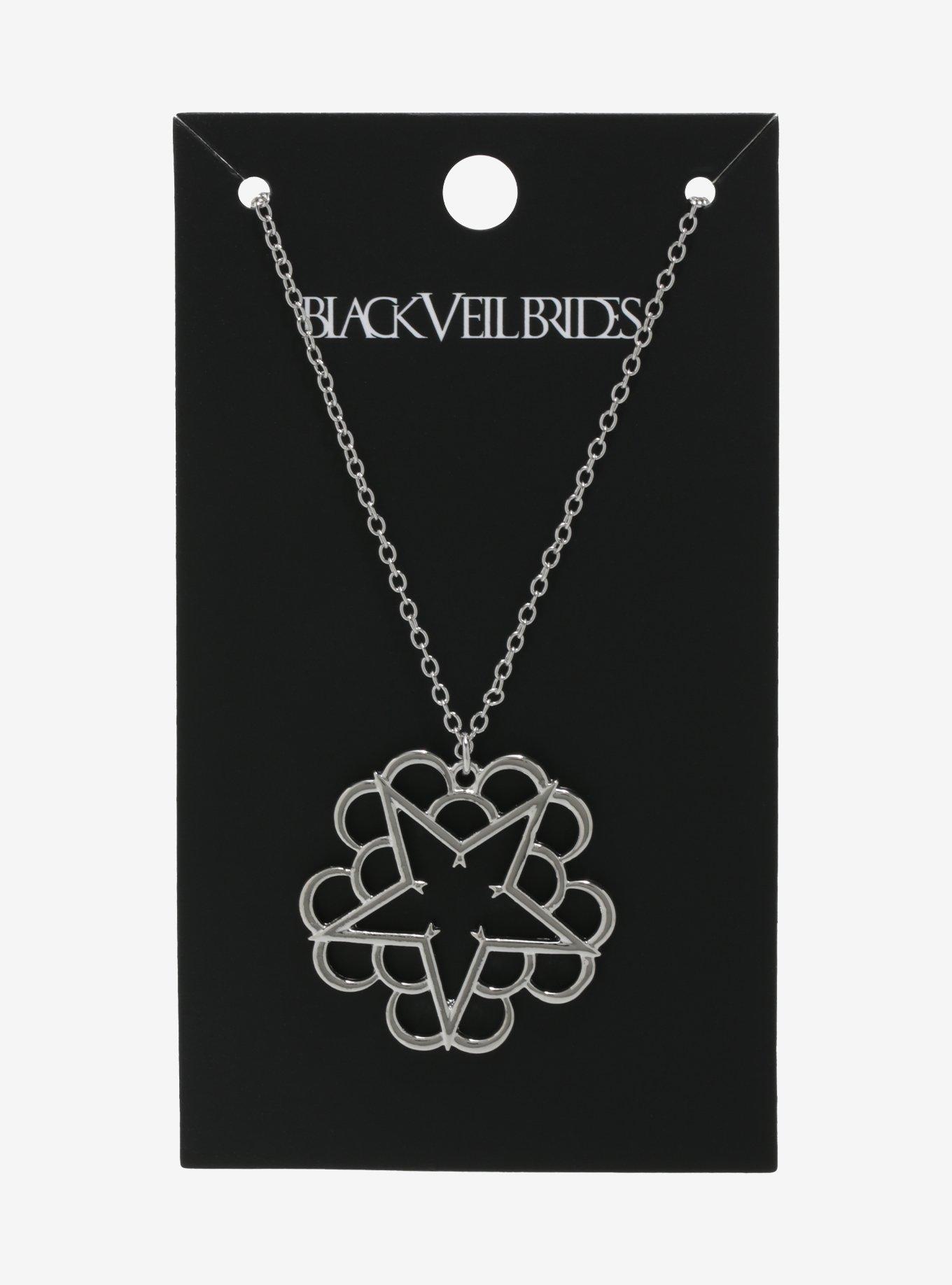 Black Veil Brides Star Logo Necklace, , alternate