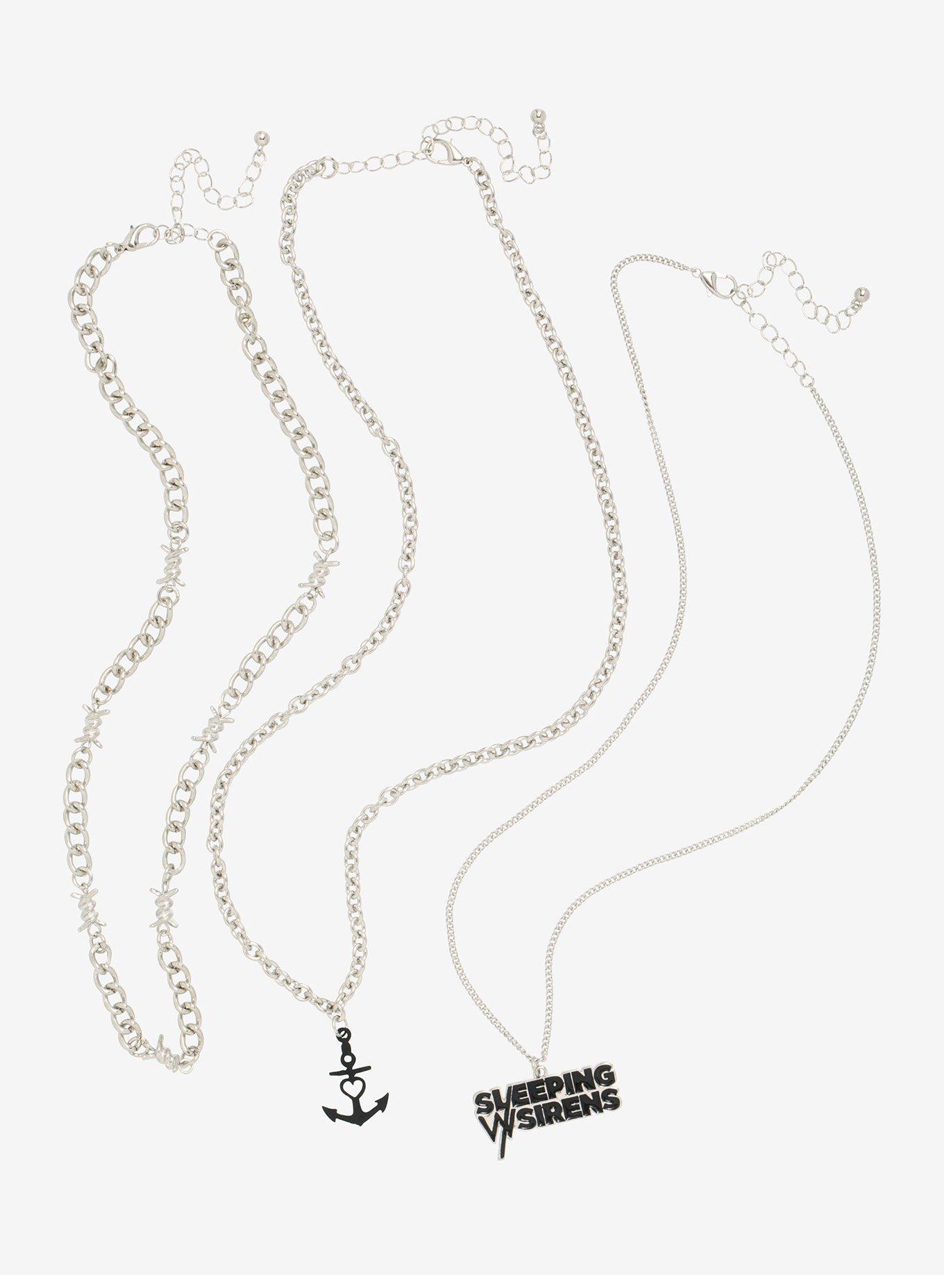 Sleeping With Sirens Icons Necklace Set, , alternate