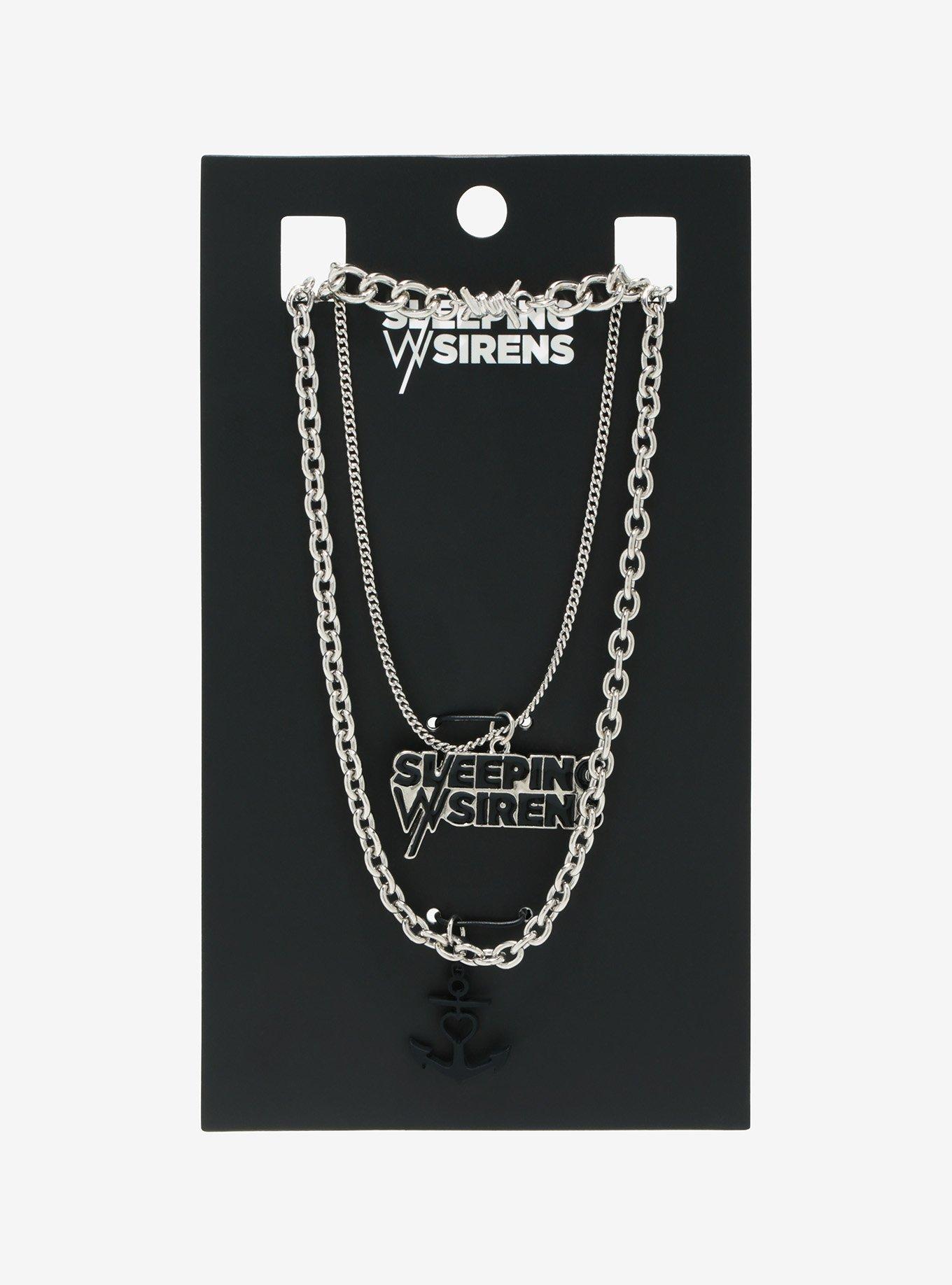 Sleeping With Sirens Icons Necklace Set, , alternate