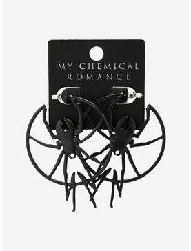 My Chemical Romance Killjoy Spider Hoop Earrings, , hi-res