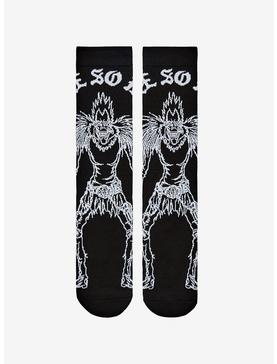 Death Note Ryuk Outline Crew Socks, , hi-res