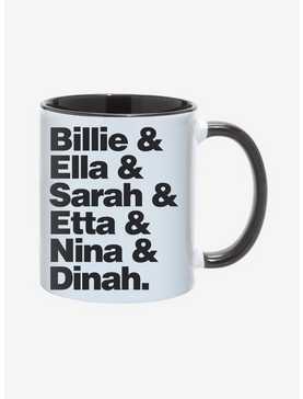 Billie & Ella & Sarah & Etta & Nina & Dinah Mug, , hi-res