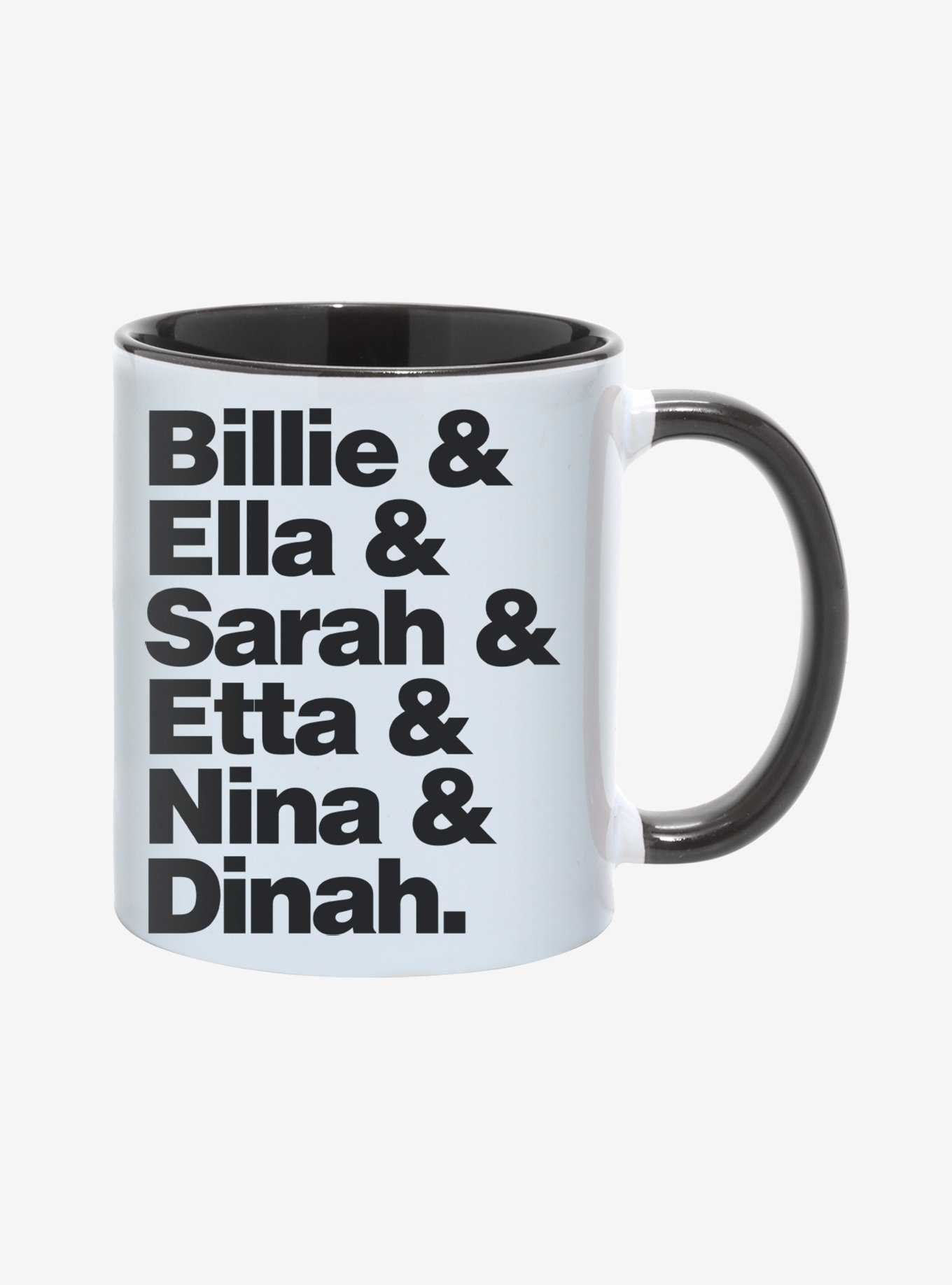 Billie & Ella & Sarah & Etta & Nina & Dinah Mug, , hi-res