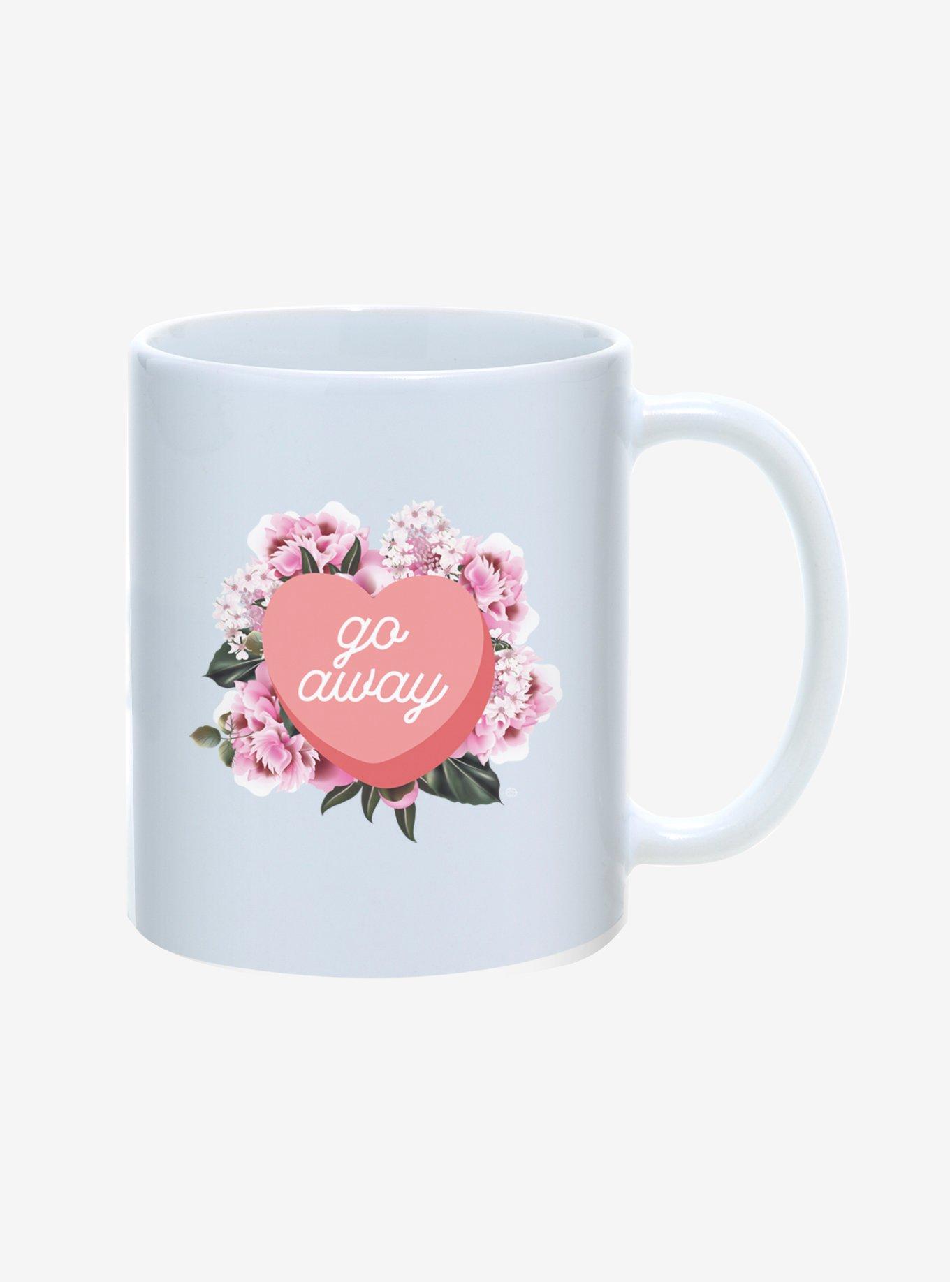 Go Away Heart Candy Mug 11oz, , hi-res