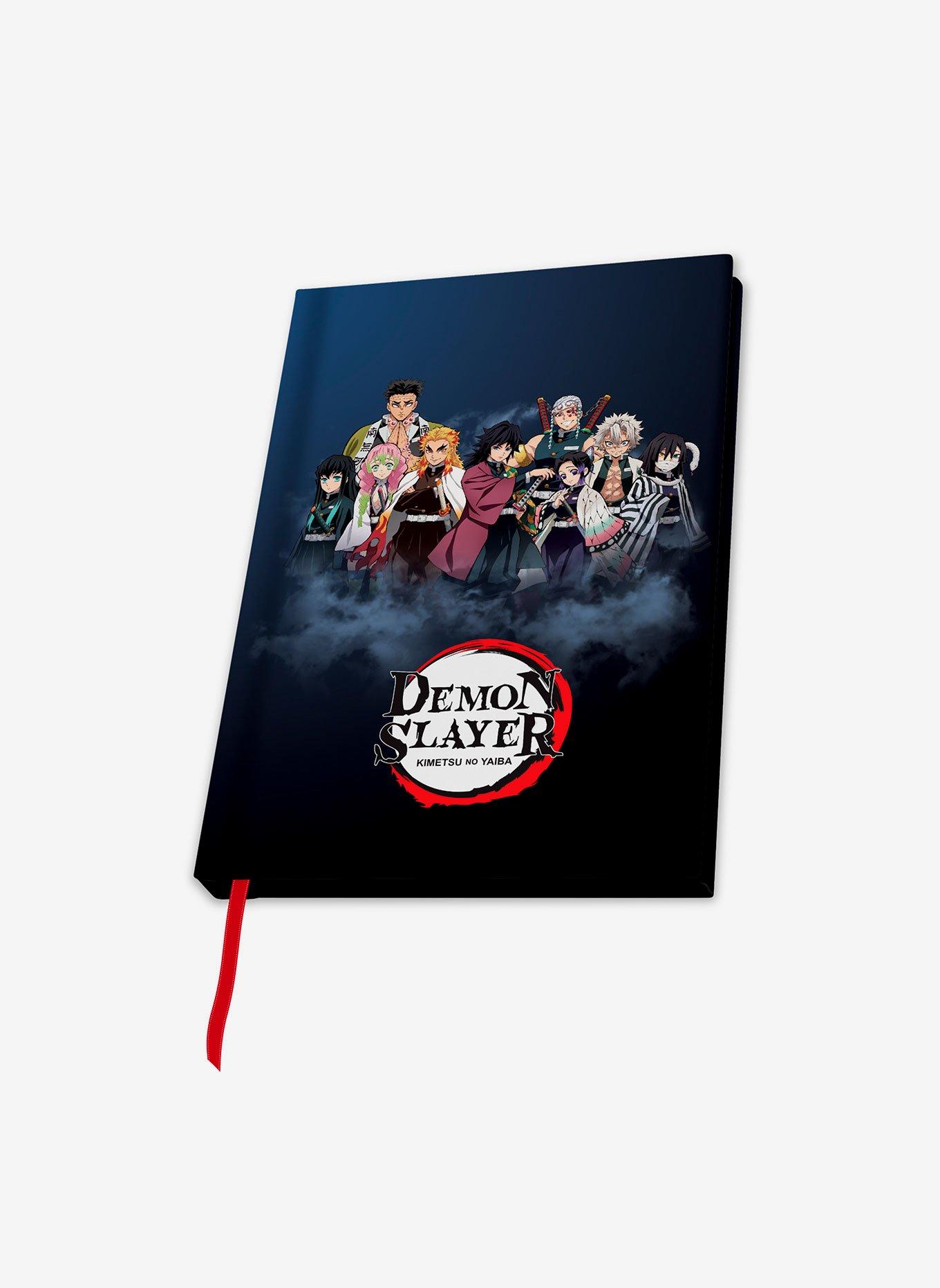 Demon Slayer: Kimetsu No Yaiba Notebook And Glass Bundle, , hi-res