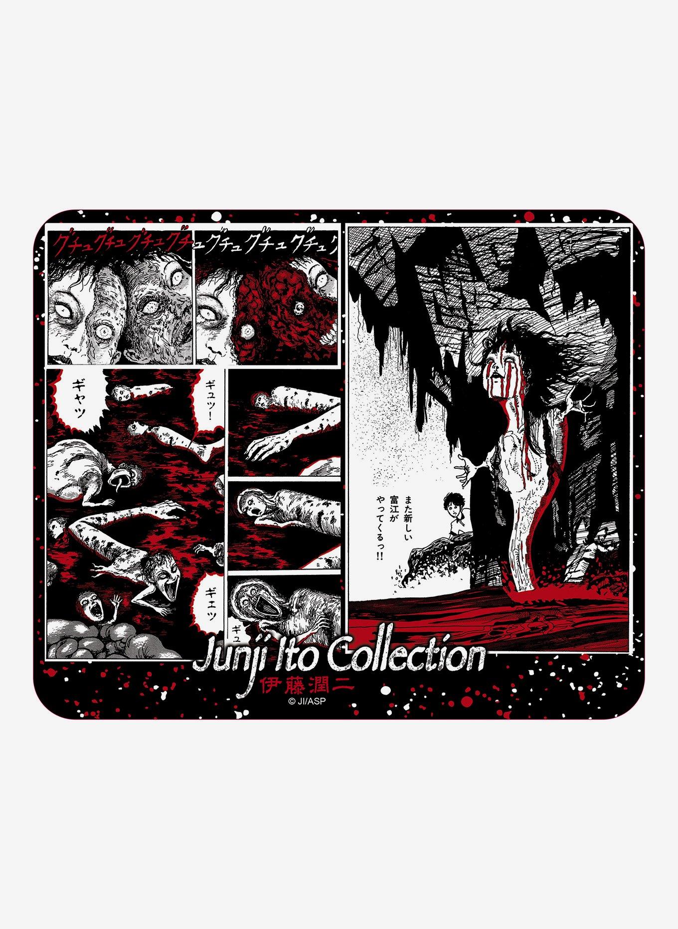 Junji Ito Mousepad & Glass Bundle, , alternate