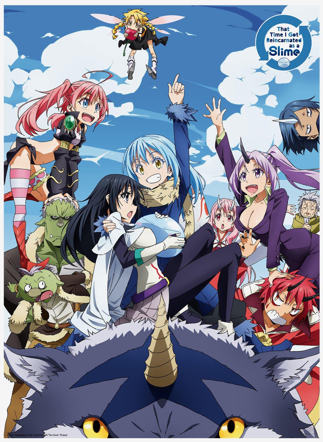 That Time I Got Reincarnated As A Slime Slime Chibi Boxed Poster Set, Series 2, , hi-res