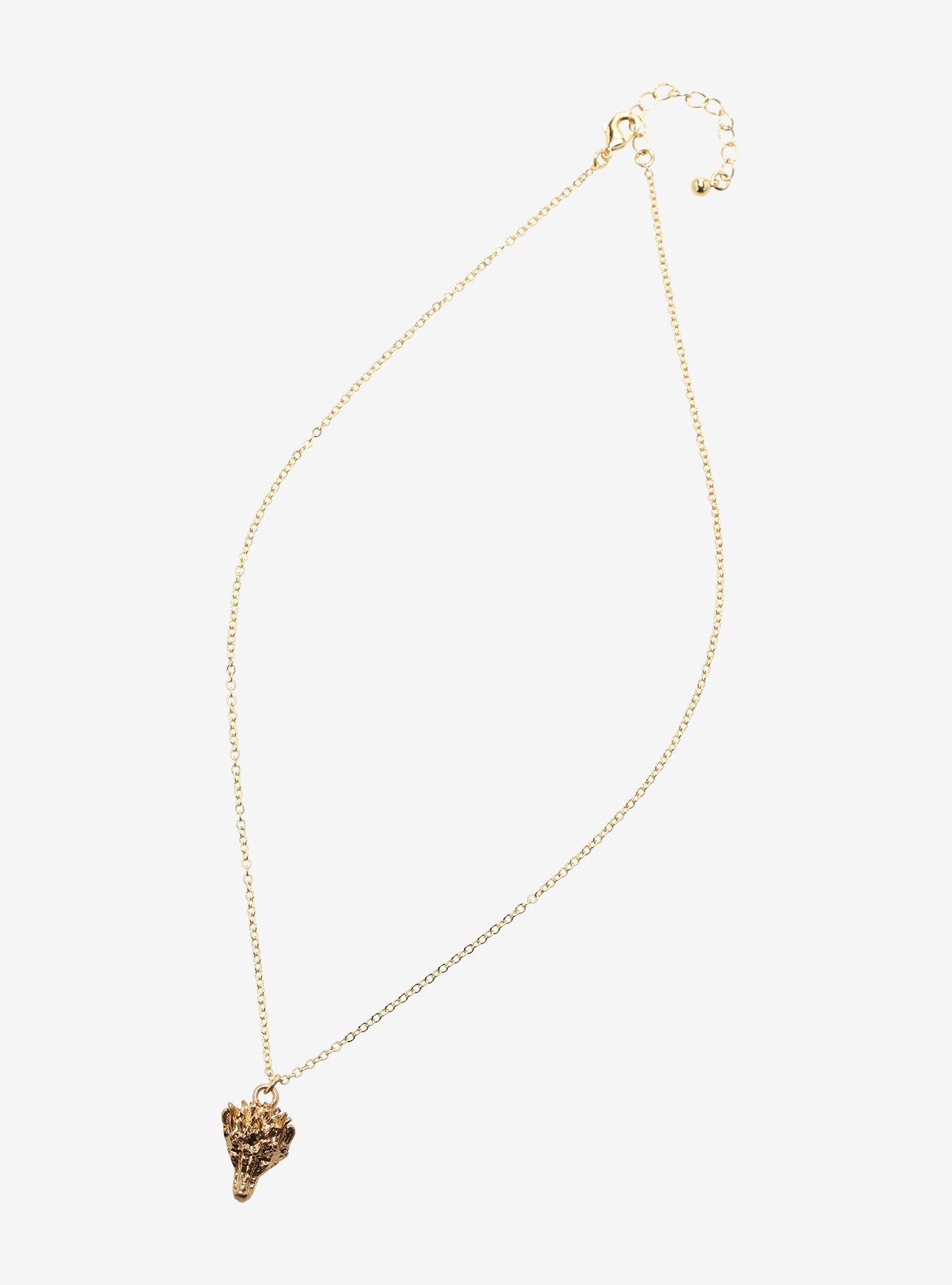 House Of The Dragon Gold Dragon Necklace, , alternate