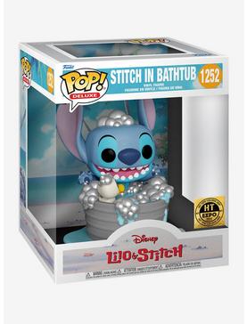 Funko Disney Lilo & Stitch Pop! Deluxe Stitch In Bathtub Vinyl Figure 2022 HT Expo Exclusive, , hi-res