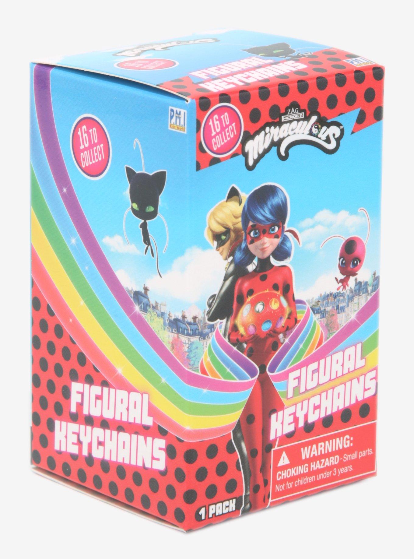 Zag Heroez Miraculous Tales of Ladybug & Cat Noir Blind Box Figural Key Chain, , alternate