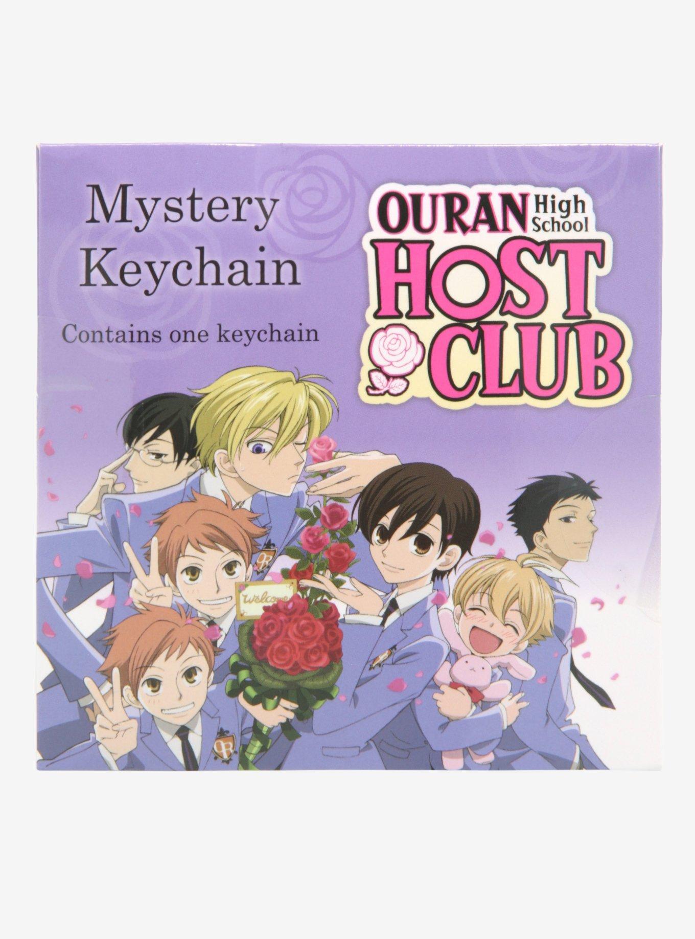 Ouran High School Host Club Character Rose Blind Box Key Chain, , alternate