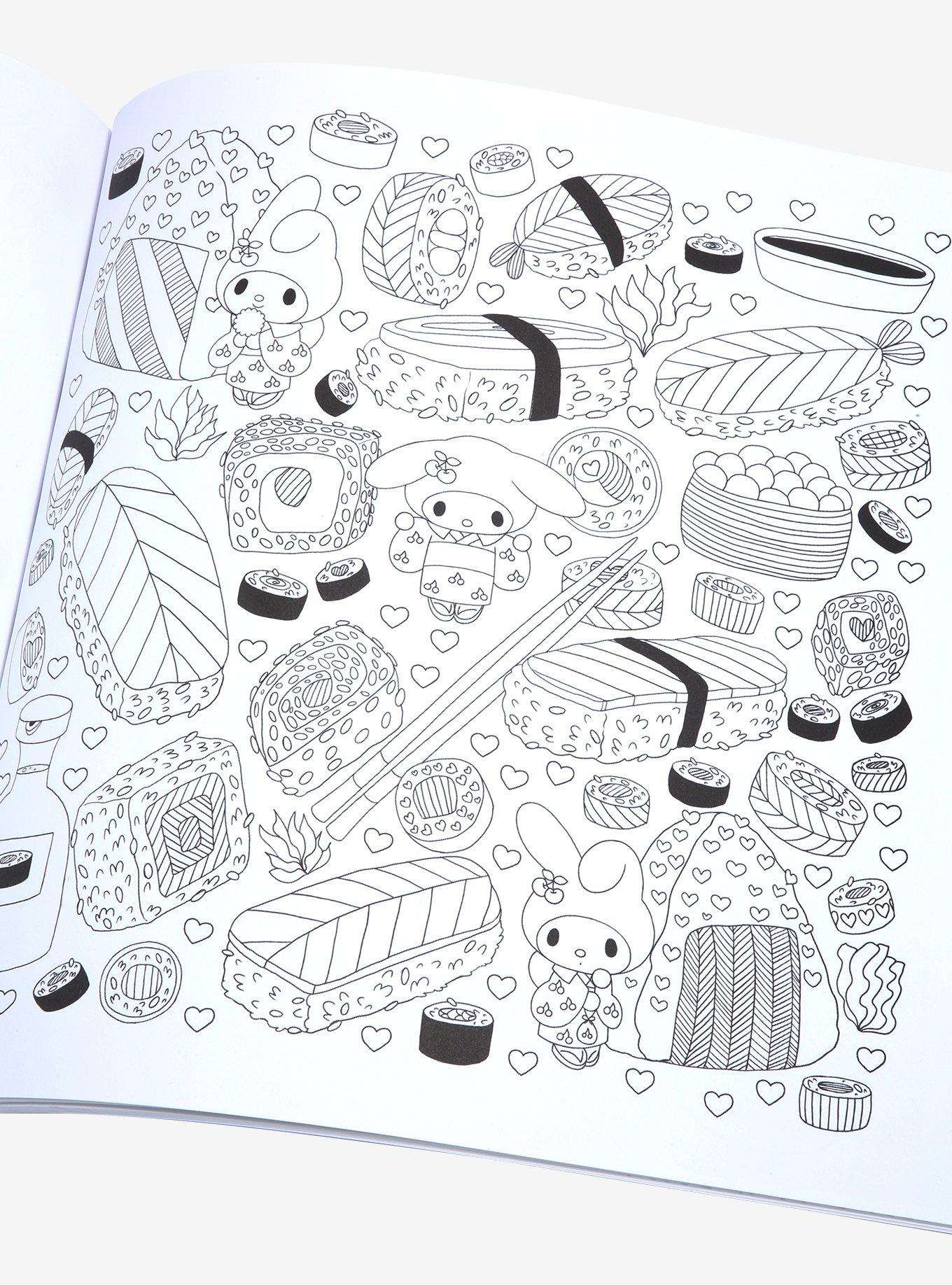 HELLO KITTY ＆ FRIENDS COLORING BOOK』