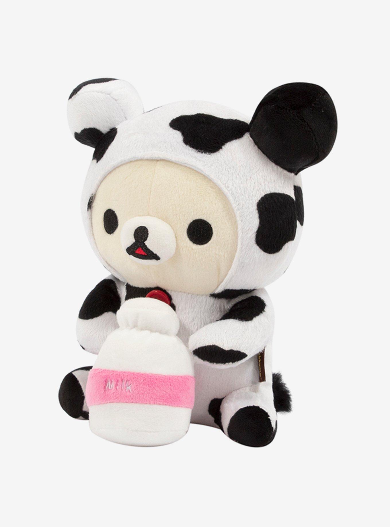 Rilakkuma Korilakkuma Cow Costume Plush, , alternate
