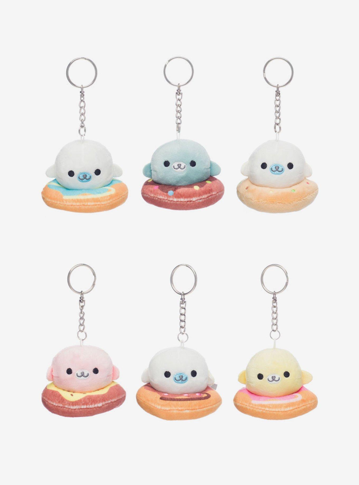 Mamegoma Donut Plush Blind Box Key Chain, , alternate
