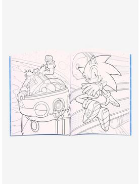 Sonic The Hedgehog The Official Coloring Book For Adults, , hi-res