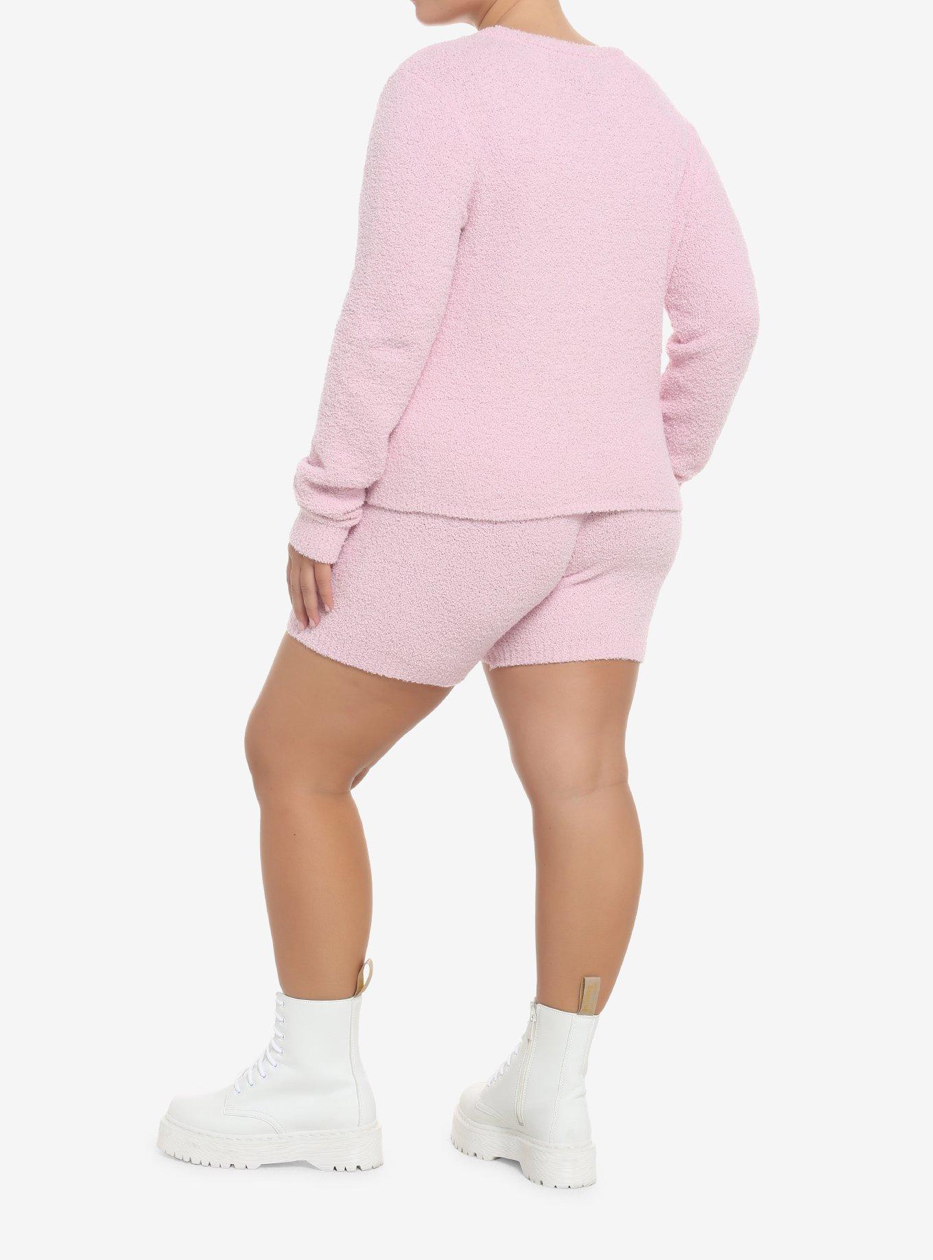 My Melody Hearts Lounge Set Plus Size, PINK, alternate