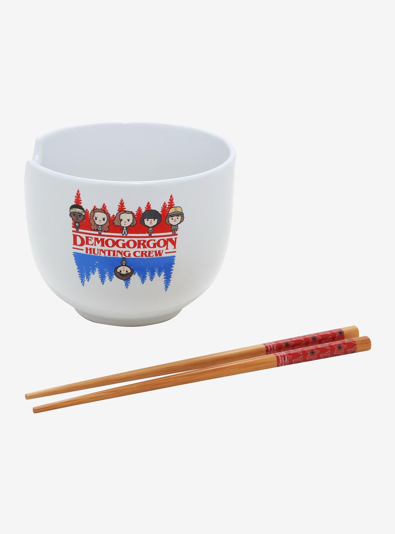 Stranger Things Demogorgon Ramen Bowl With Chopsticks, , alternate