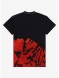Zombie Makeout Club Bloody Chains Dip-Dye T-Shirt, RED, alternate
