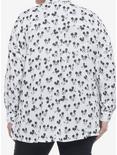 Her Universe Disney Mickey Mouse Long-Sleeve Button-Up Plus Size, OFF WHITE, alternate
