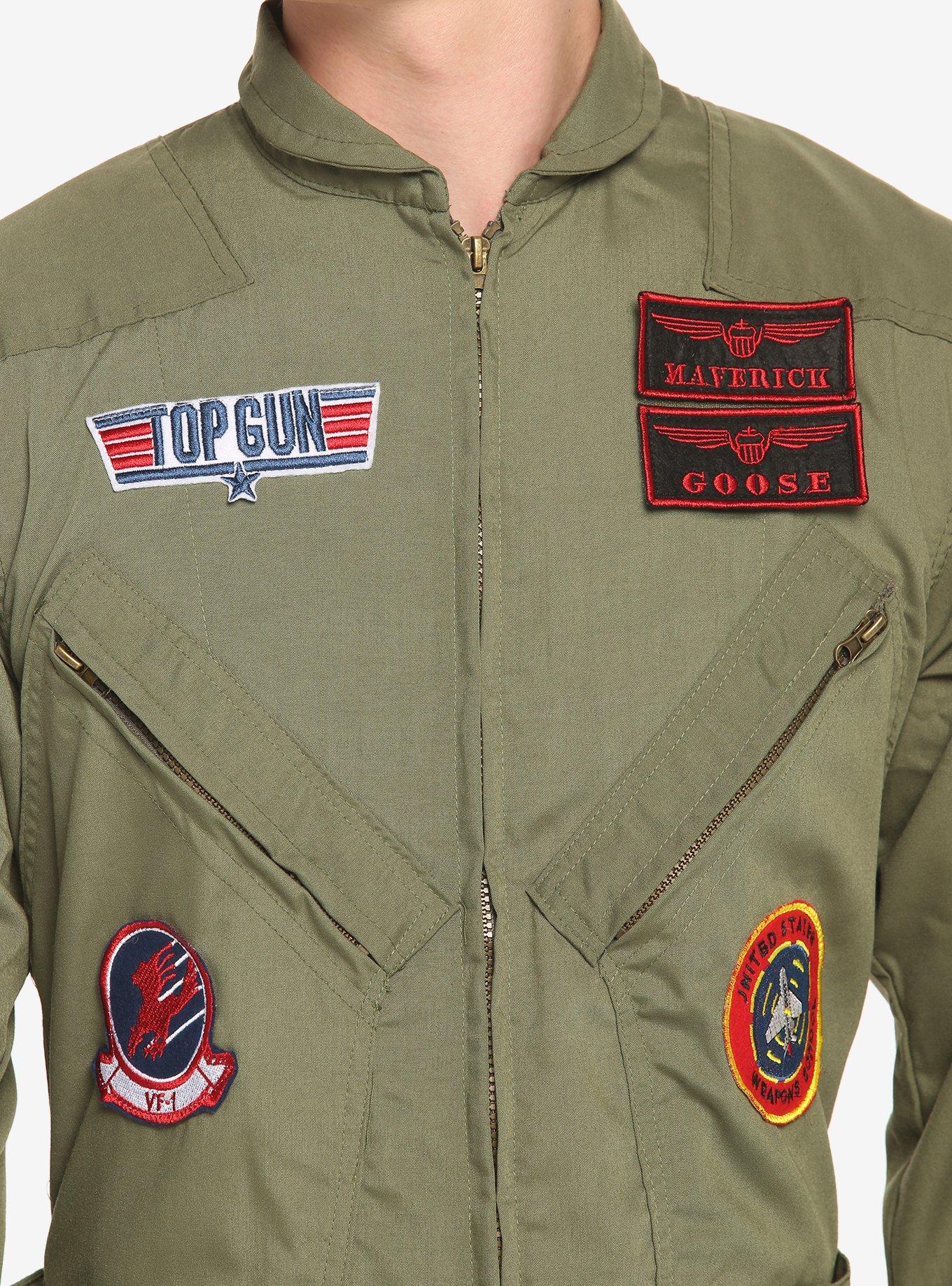 Top Gun Flight Suit Costume, MULTI, alternate