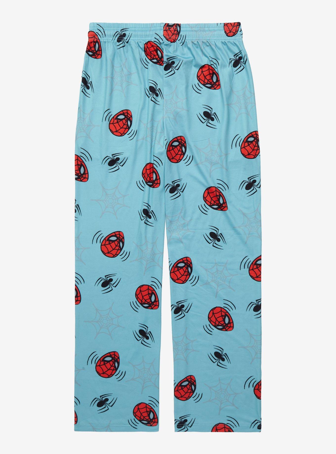 Marvel Spider-Man Spider-Sense Allover Print Sleep Pants - BoxLunch Exclusive , , hi-res