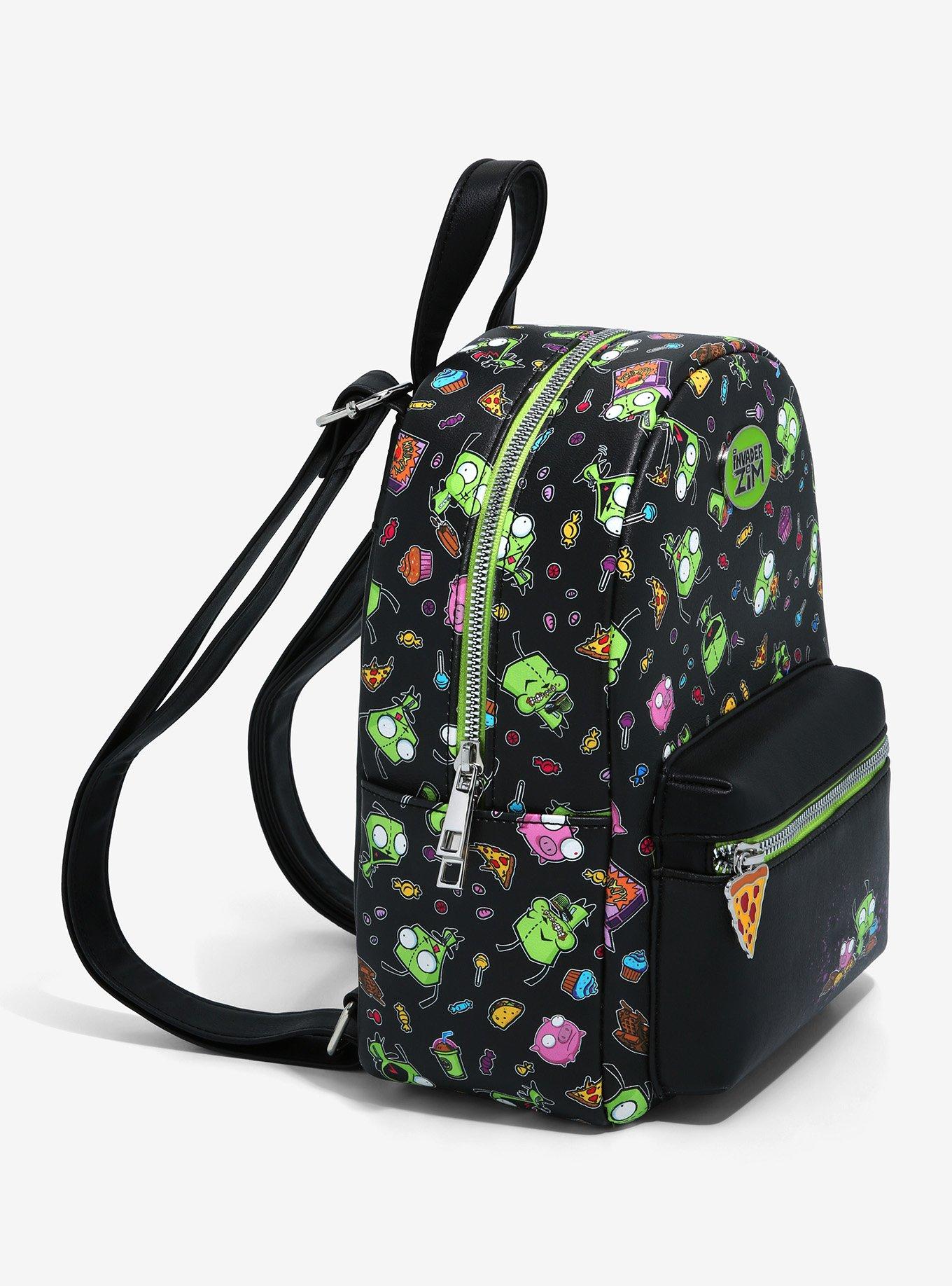 Invader Zim GIR Snacks Mini Backpack, , alternate