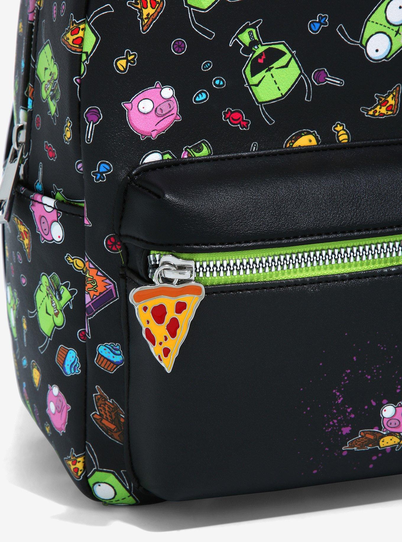 Invader Zim GIR Snacks Mini Backpack, , alternate