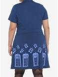 Her Universe Doctor Who TARDIS Retro Dress Plus Size, MULTI, alternate