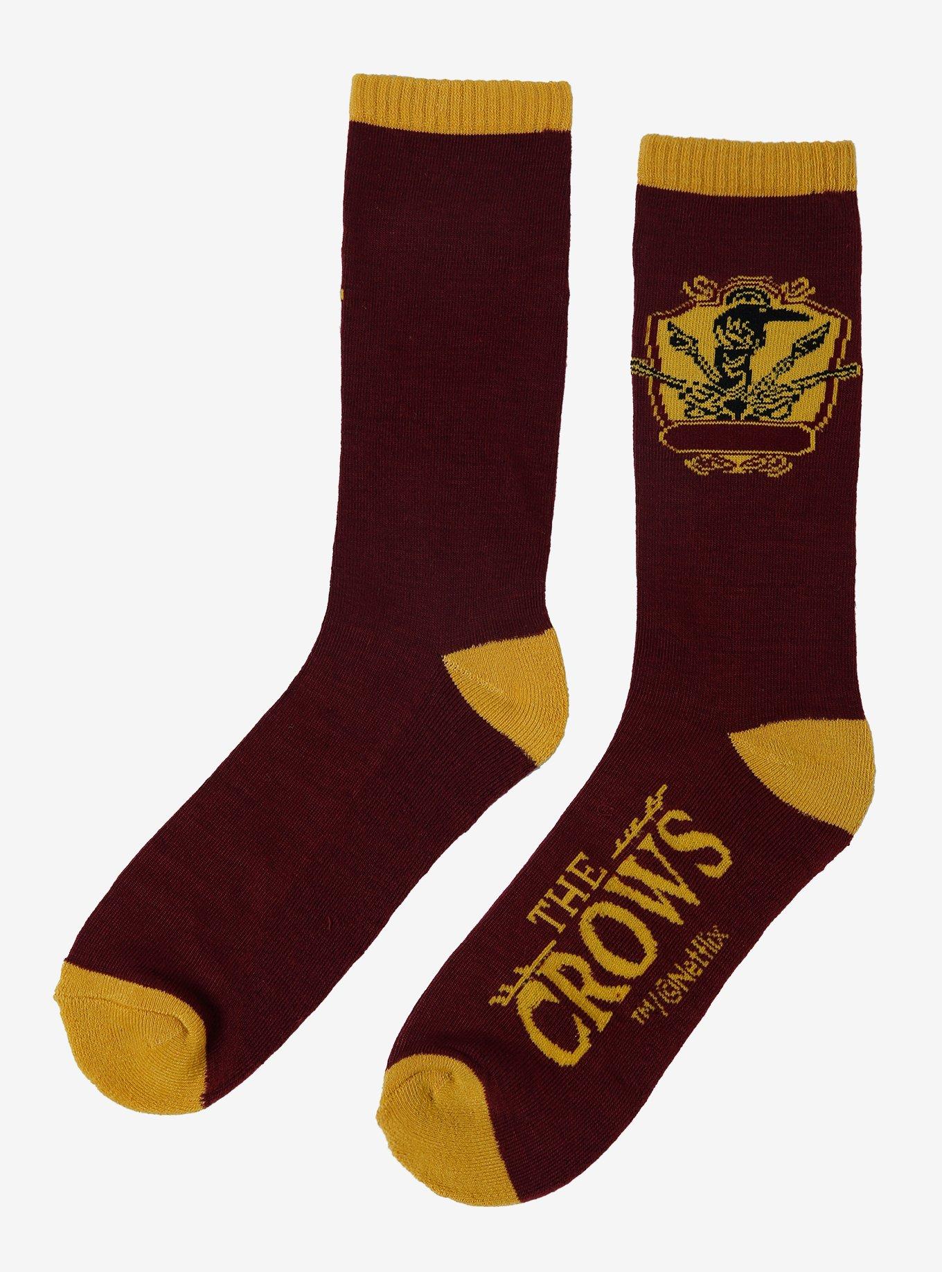 Shadow And Bone The Crows Crew Socks, , alternate