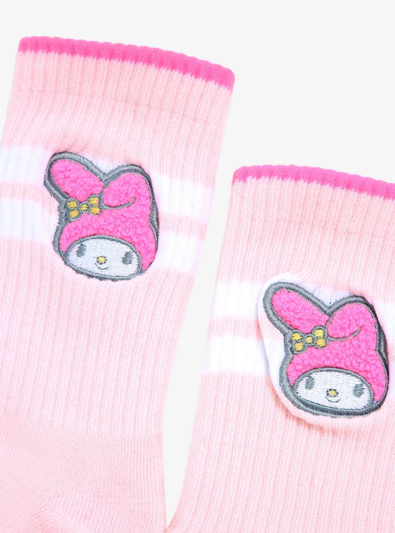 My Melody Varsity Crew Socks, , hi-res