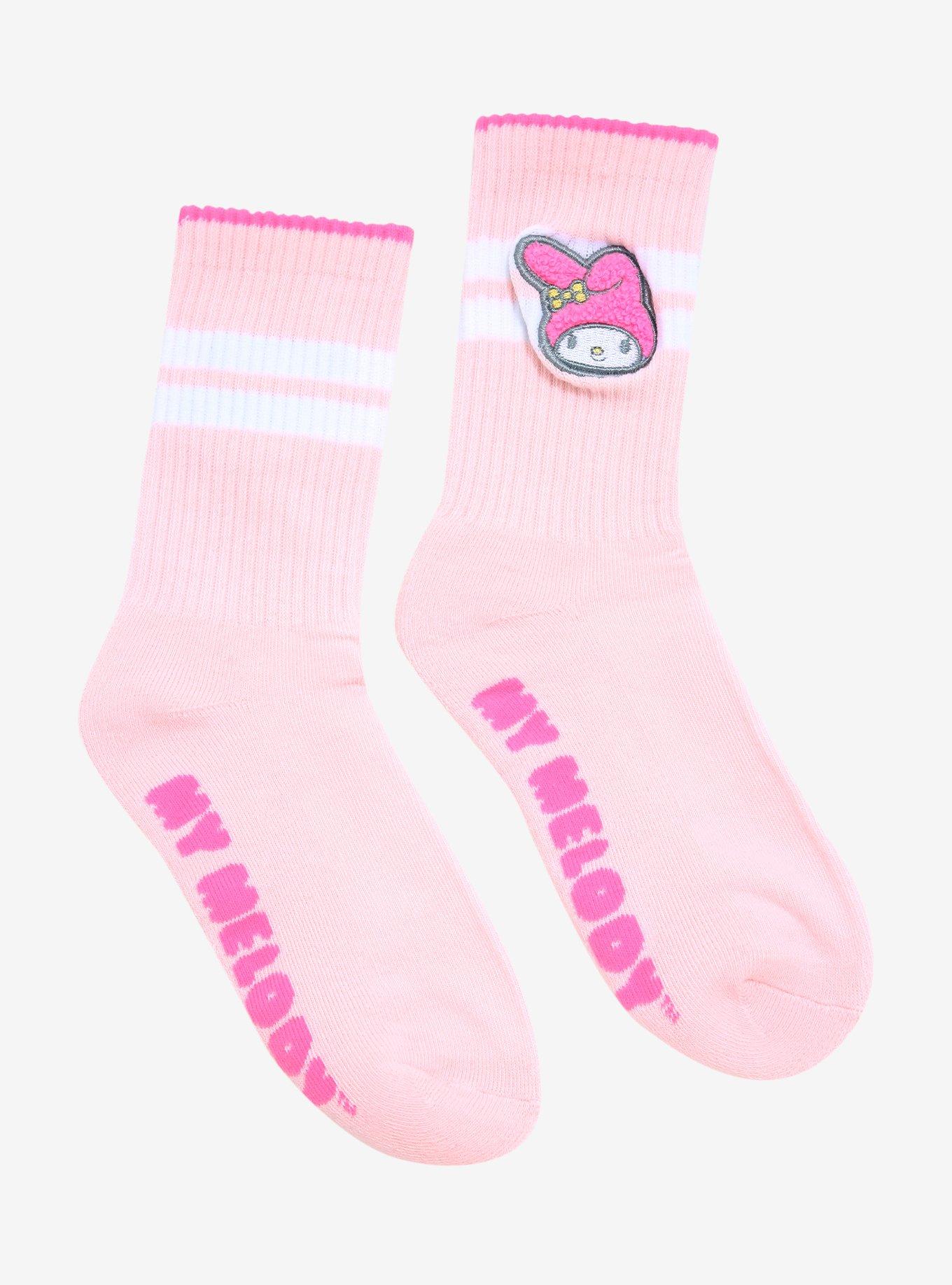 My Melody Varsity Crew Socks, , alternate